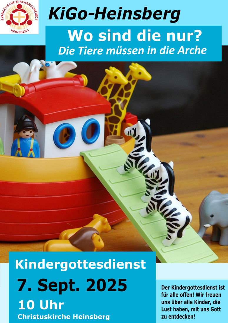 Kindergottesdienst in der Christuskirche
